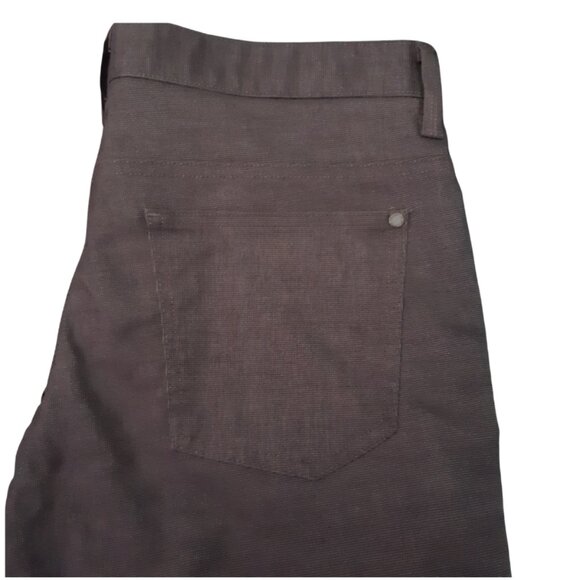 Kenneth Cole Reaction 32x30 Men's Casual Jean Style Charcoal Grey Pants - Picture 4 of 14